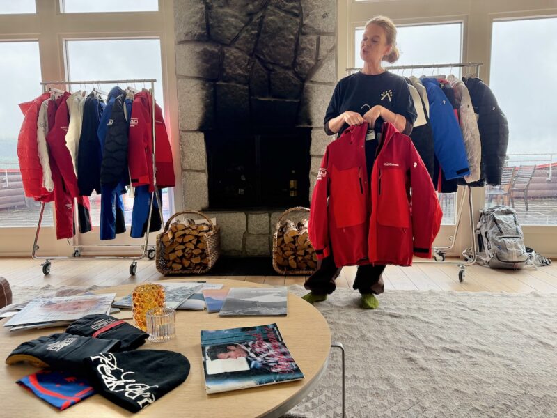 Peak Performance new winter collection, Åre, Sweden. Image © PlanetSKI.